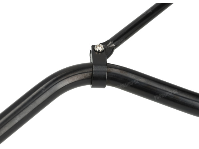 Lenker Universal Cross Alu ProTaper Style Schwarz Höhes Modell